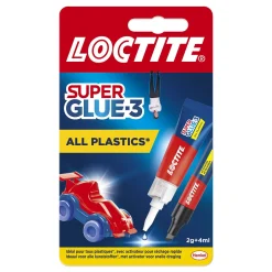 Loctite Secondelijm Super Glue-3 All Plastics 2Gr+4Ml