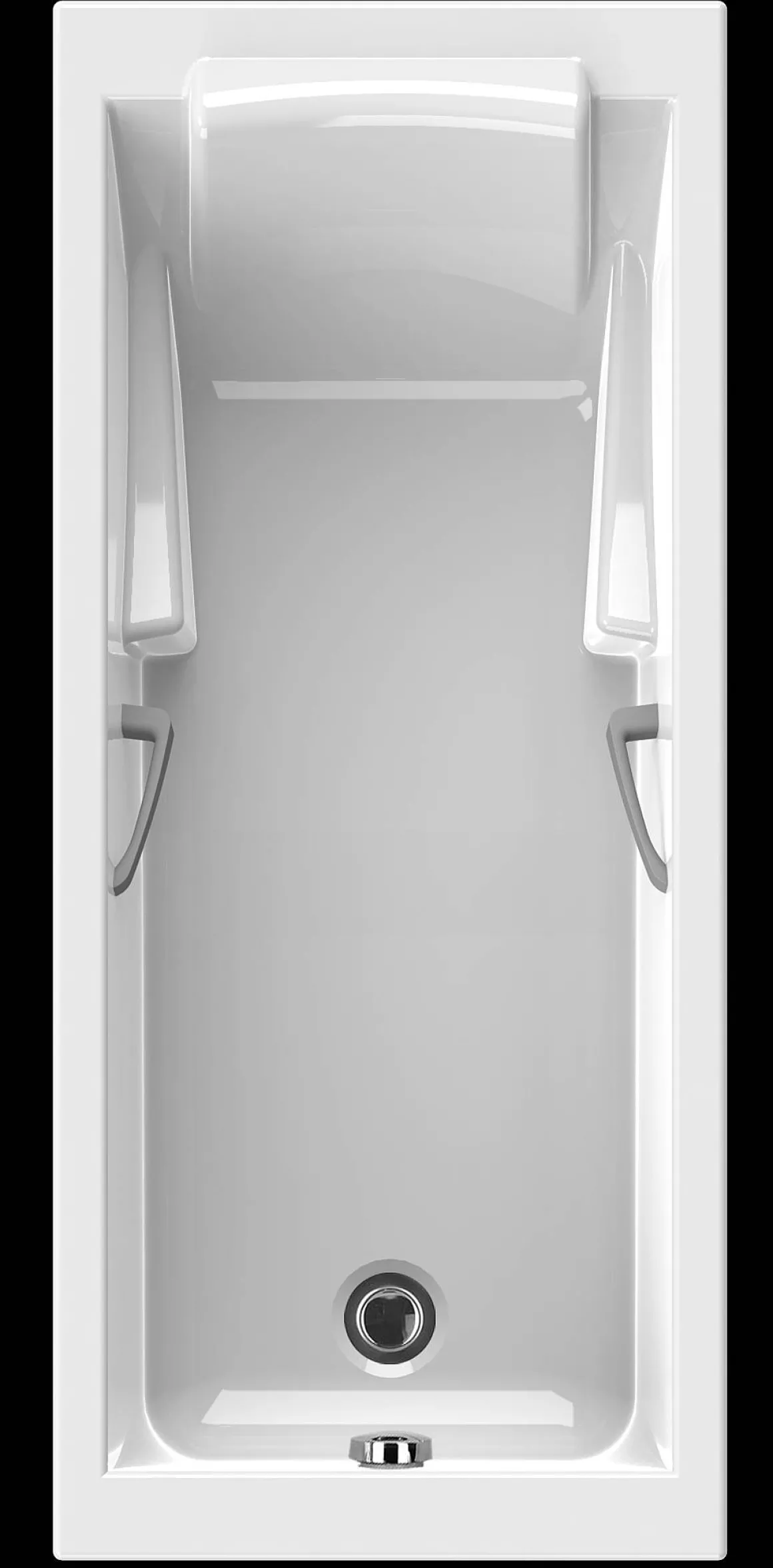 Lodge Rechthoekig Bad - 170 X 70 X 54-57 Cm - Puretex®