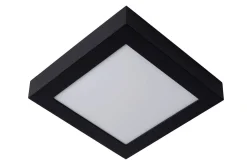 Lucide Plafondlamp Brice Zwart 22W