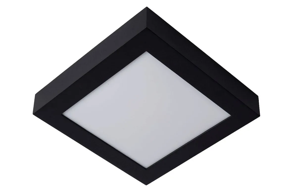 Lucide Plafondlamp Brice Zwart 22W