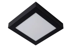Lucide Plafondlamp Brice Zwart 22W