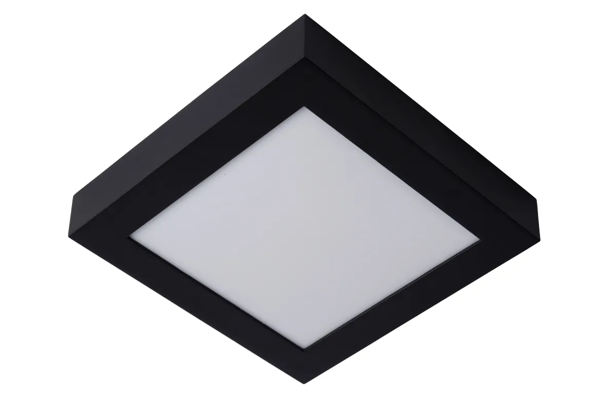 Lucide Plafondlamp Brice Zwart 22W