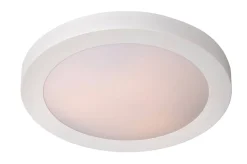 Lucide Plafondlamp Fresh Wit 27Cm E27