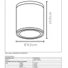 Lucide Plafondspot Aven Wit 9Cm Gu10