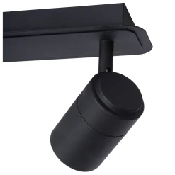 Lucide Plafondspot Lennert Zwart 2Xgu10 5W