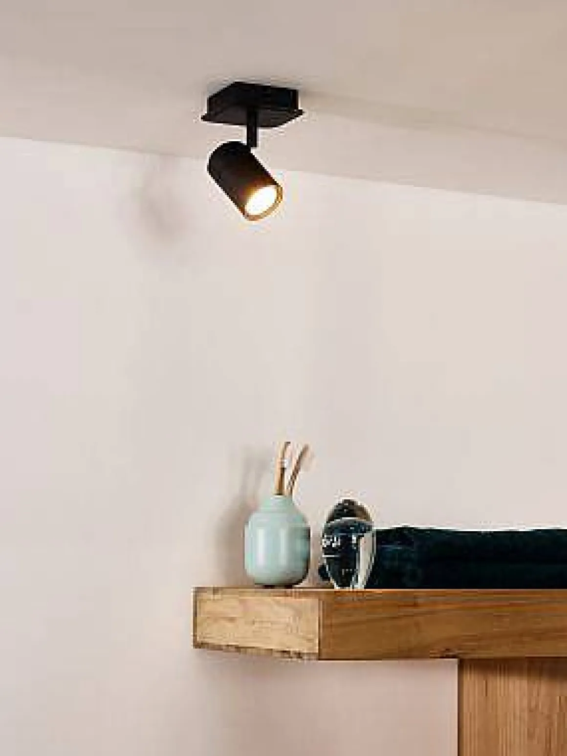Lucide Plafondspot Lennert Zwart Gu10 5W