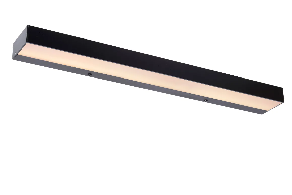 Lucide Wandlamp Alexa Zwart 8W