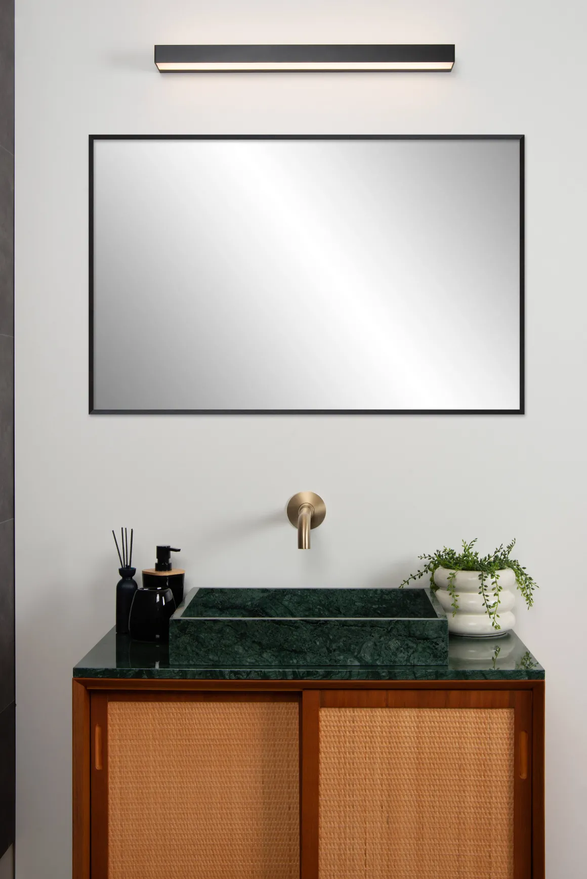 Lucide Wandlamp Alexa Zwart 8W
