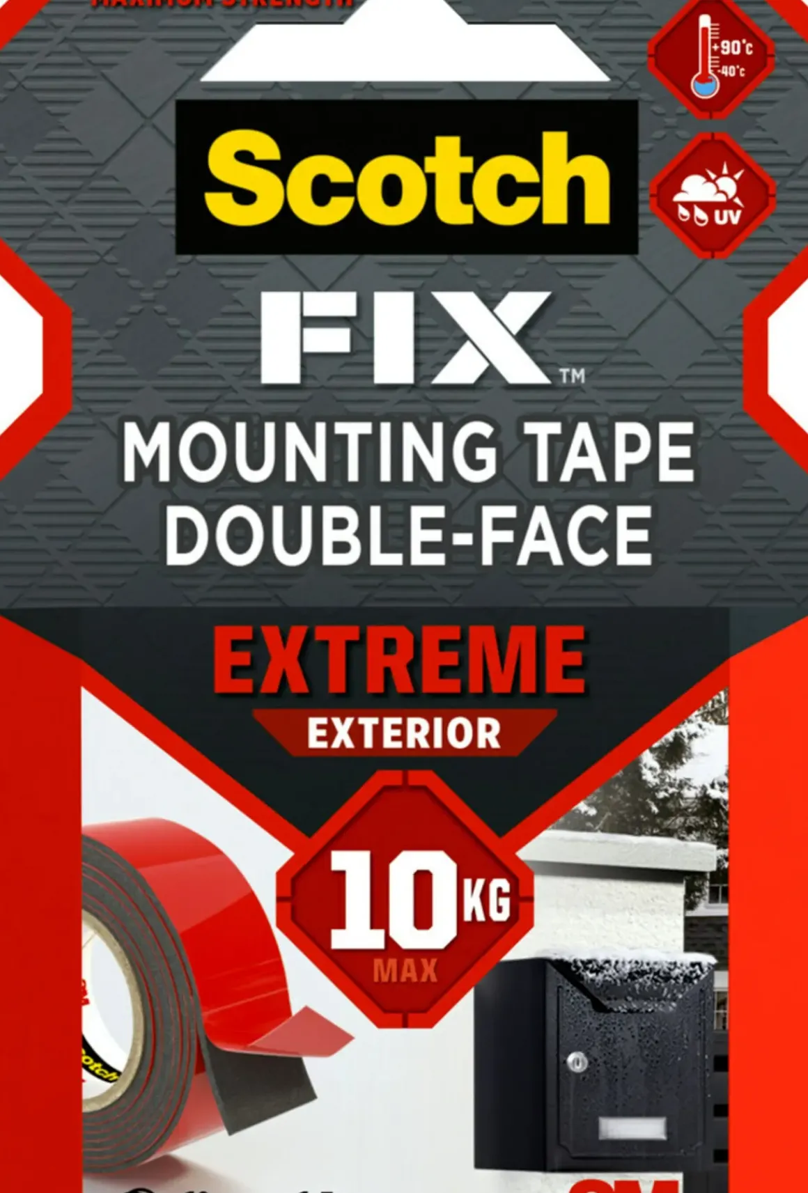 3M Scotch Extreme Montagetape 1,5Mx19Mm