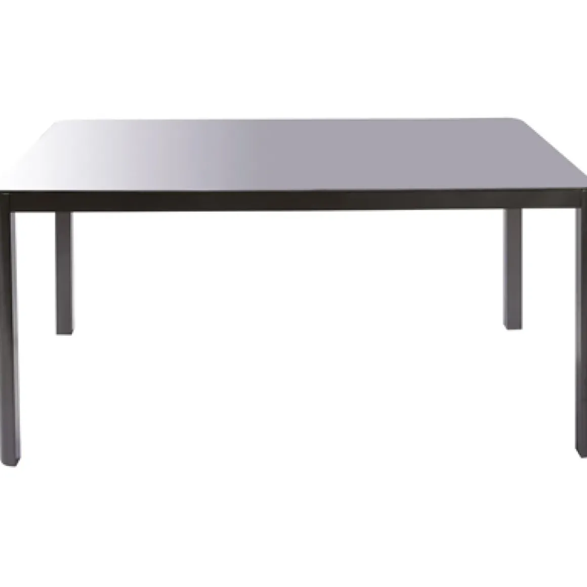 Macari Tuintafel + Verstelbare Poten Glas/Aluminium 150X90X75Cm