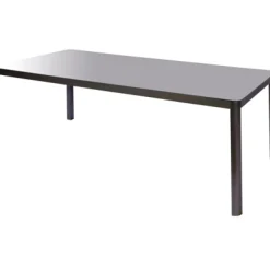 Macari Tuintafel Aluminium/Glas 200X100X75Cm
