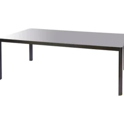 Macari Tuintafel Aluminium/Glas 200X100X75Cm