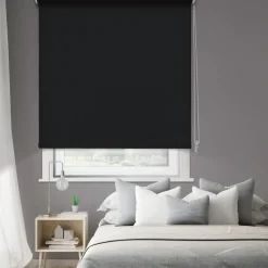 Madeco 1499 Verduisterend Rolgordijn Effen Zwart 150X250Cm
