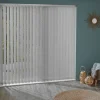 Madeco 3298 Verticale Lamellen Deluxe 5 Stuks Grijs 8,9 X 280 Cm