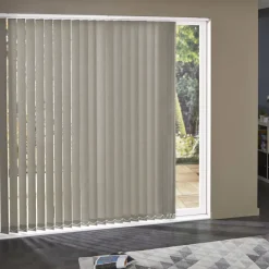 Madeco 3893 Verticale Lamellen 5 Stuks Brandwerend Lichtdoorlatend Taupe 8,9 X 280 Cm