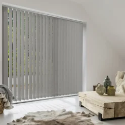 Madeco 3122 Verticale Lamellen Alaska 5 Stuks Grijs 8,9 X 260 Cm