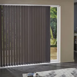 Madeco 3394 Verticale Lamellen 5 Stuks 89Mm Lichtdoorlatend Donkergrijs 280Cm