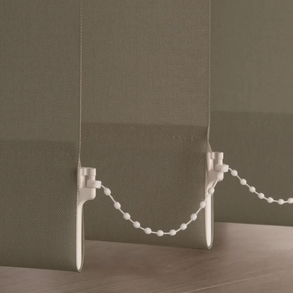 Madeco 3225 Verticale Lamellen Deluxe 5 Stuks Kleikleur 8,9 X 280 Cm
