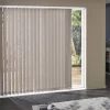 Madeco 3321 Verticale Lamellen 5 Stuks Brandwerend Lichtdoorlatend Beige 8,9 X 280 Cm