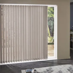 Madeco 3321 Verticale Lamellen 5 Stuks Brandwerend Lichtdoorlatend Beige 8,9 X 280 Cm