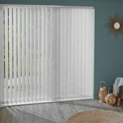 Madeco 3474 Verticale Lamellen Corona 5 Stuks Wit 8,9 X 280 Cm