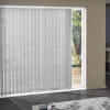 Madeco 3618 Verticale Lamellen Raye 5 Stuks Wit En Grijs 8,9 X 280 Cm