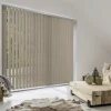 Madeco 3121 Verticale Lamellen Alaska 5 Stuks Taupe 8,9 X 260 Cm