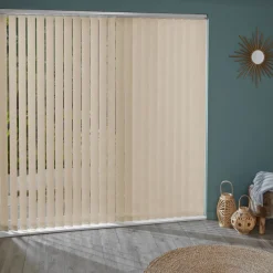 Madeco 3223 Verticale Lamellen 5 Stuks Beige 8,9 X 280 Cm