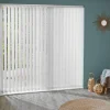 Madeco 3316 Verticale Lamellen 5 Stuks Brandwerend Lichtdoorlatend Wit 8,9 X 280 Cm