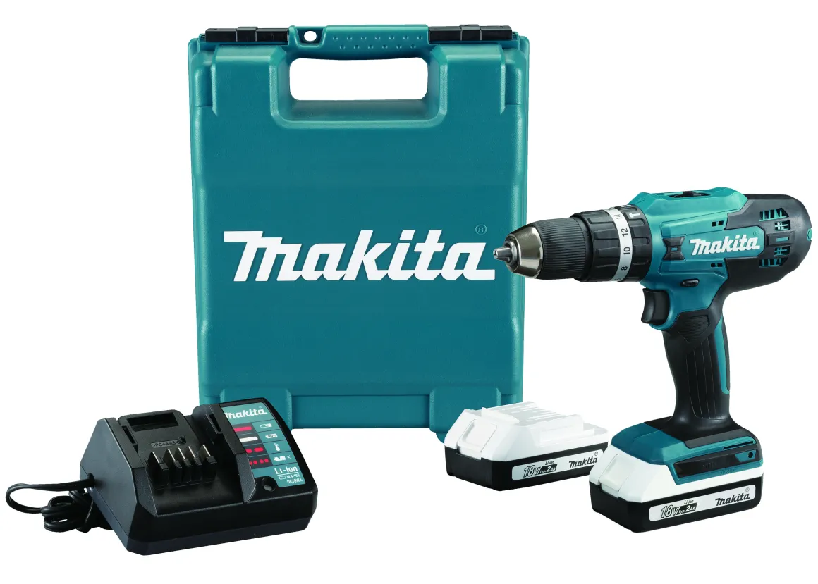 Makita Accu Schroef-/Klopboormachine Hp488Dwae 18V
