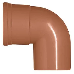 Martens Bocht Pvc Rood 87° 160 Mm