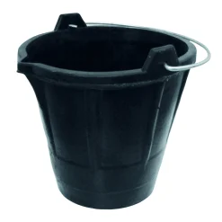Martens Bouwemmer Met Tuit Rubber 12 Liter