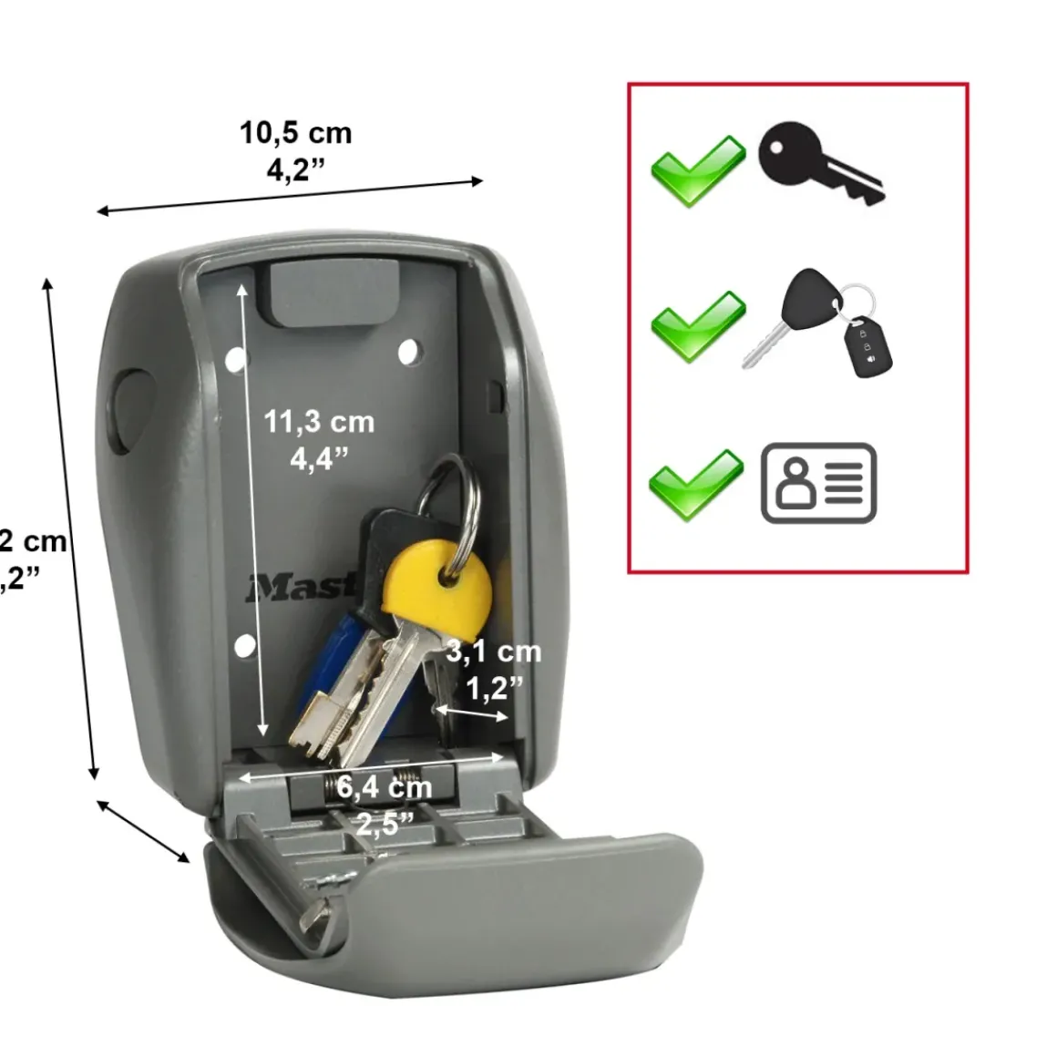 Master Lock Miniveiligheidskoffer