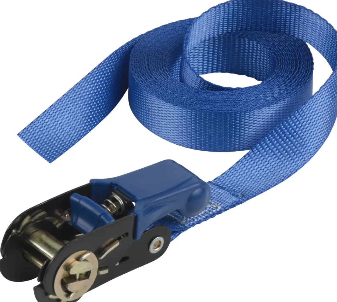 Master Lock Spanbanden + Klem 5Mx5Mm Blauw