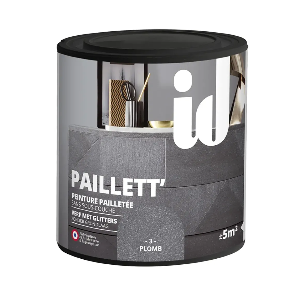 Meubelverf Met Glitters Id Paillett' Lood 500Ml