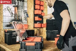 Modulaire Set Voor Het Opbergen En Vervoeren Van Gereedschap. Grote Capaciteit, Maximale Belasting 35 Kg.