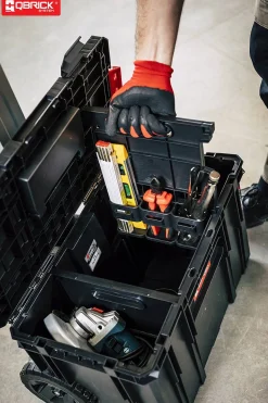 Modulaire Set Voor Het Opbergen En Vervoeren Van Gereedschap. Grote Capaciteit, Maximale Belasting 35 Kg.