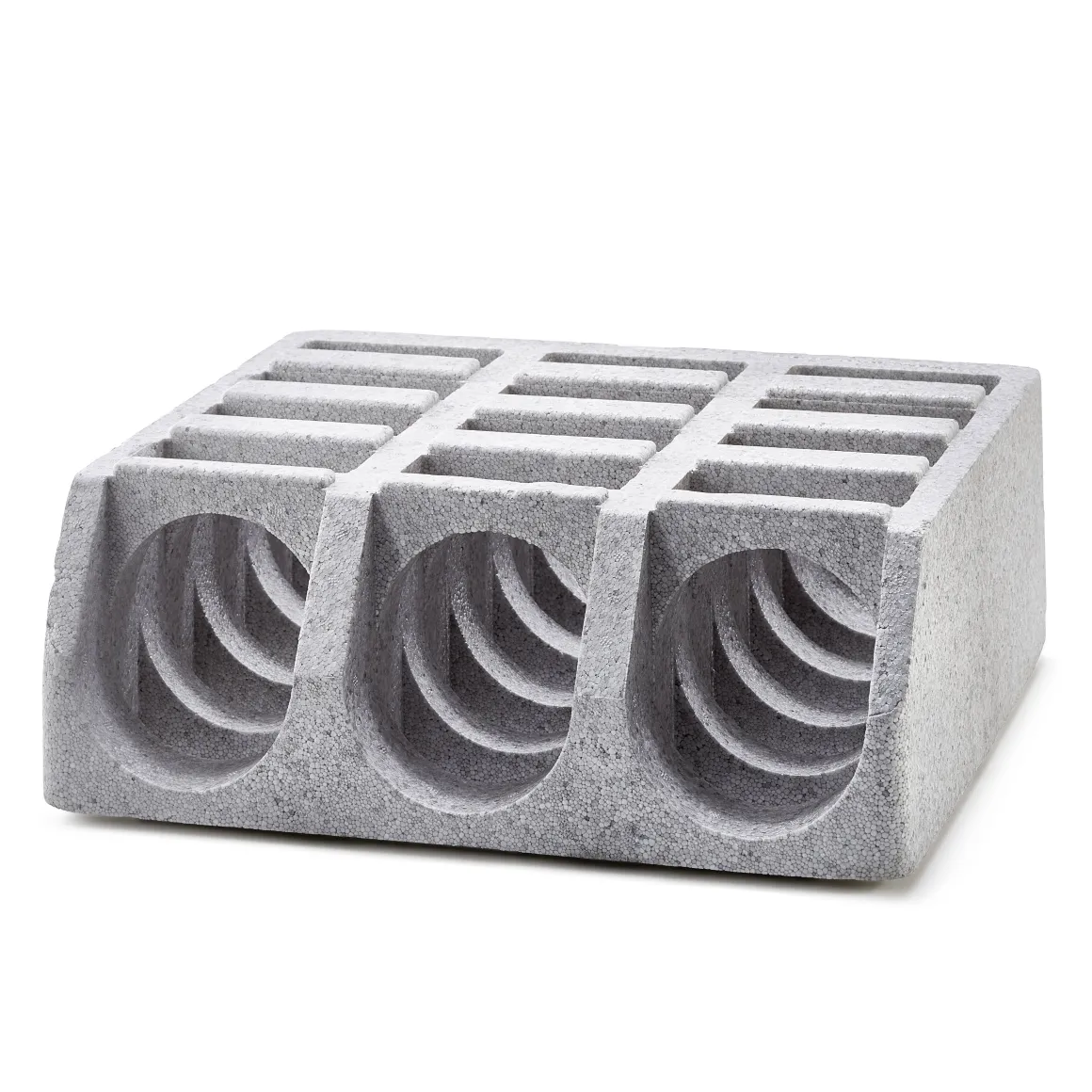 Mottez 3 Flessenrek Grijs