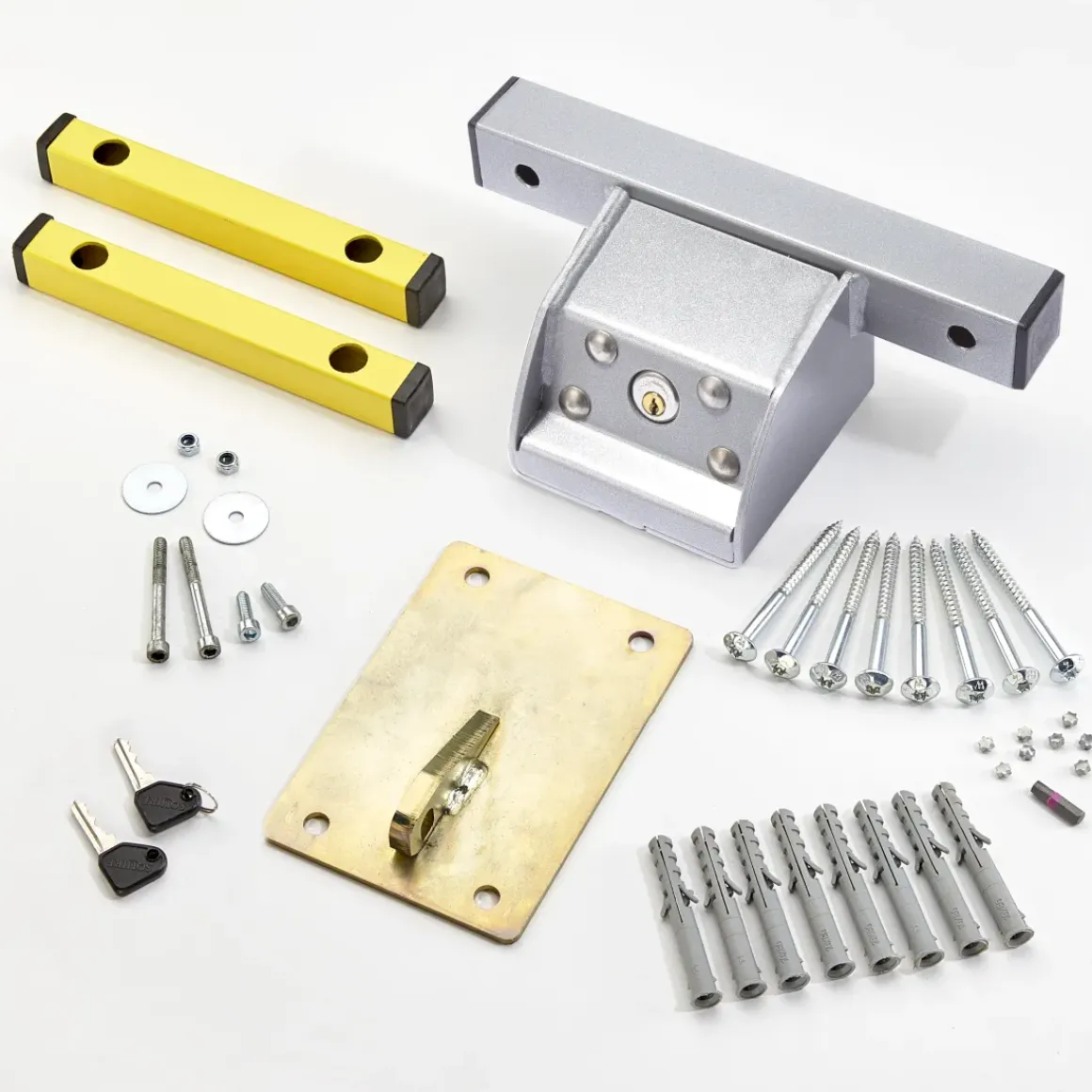 Mottez Anti-Diefstal Garagedeur Grijs