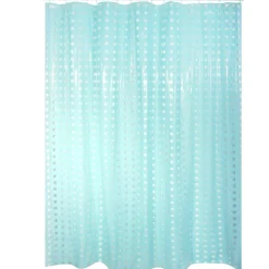 Msv Douchegordijn Bristol Blauw 180Cm