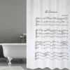 Msv Douchegordijn Vivaldi Grijs 180Cm