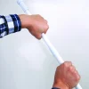 Msv Douchestang 110-200Cm Uitschuifbaar Wit