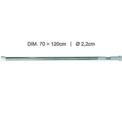 Msv Douchestang 70-120Cm Uitschuifbaar