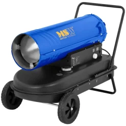 Msw Diesel-Heteluchtkanon Inclusief Wagen - 30 Kw - 38 L Msw-Tw-Dh-30000