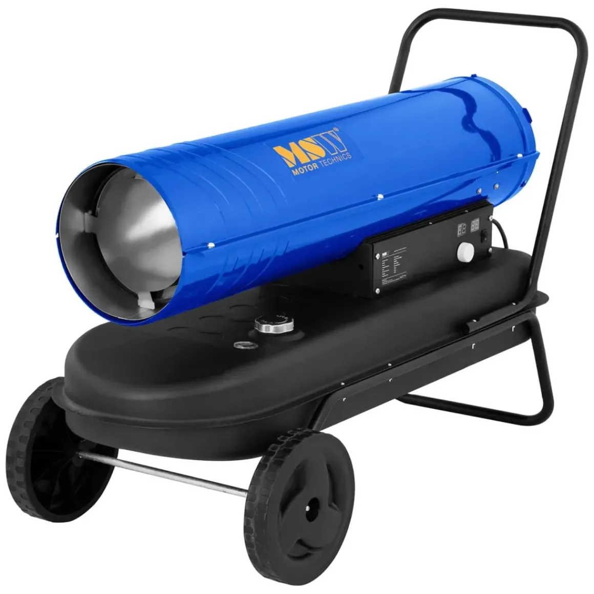 Msw Diesel-Heteluchtkanon Inclusief Wagen - 50 Kw - 56 L Msw-Tw-Dh-50000