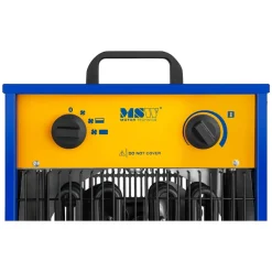 Msw Elektrische Ventilatorkachel - 0 Tot 85 °C - 9000 W Msw-Cheh-9000