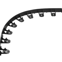 Nature Grasranden Pp/Pe Zwart 100X4,5Cm 4 Stuks