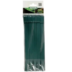 Nature Grondpennen Voor Tuinborder Polyethyleen Groen 1,9X1,8X26,7Cm 10 Stuks