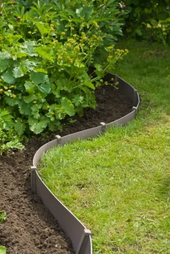Nature Tuinborder Pe Taupe 3Mm - H15Cmx10M