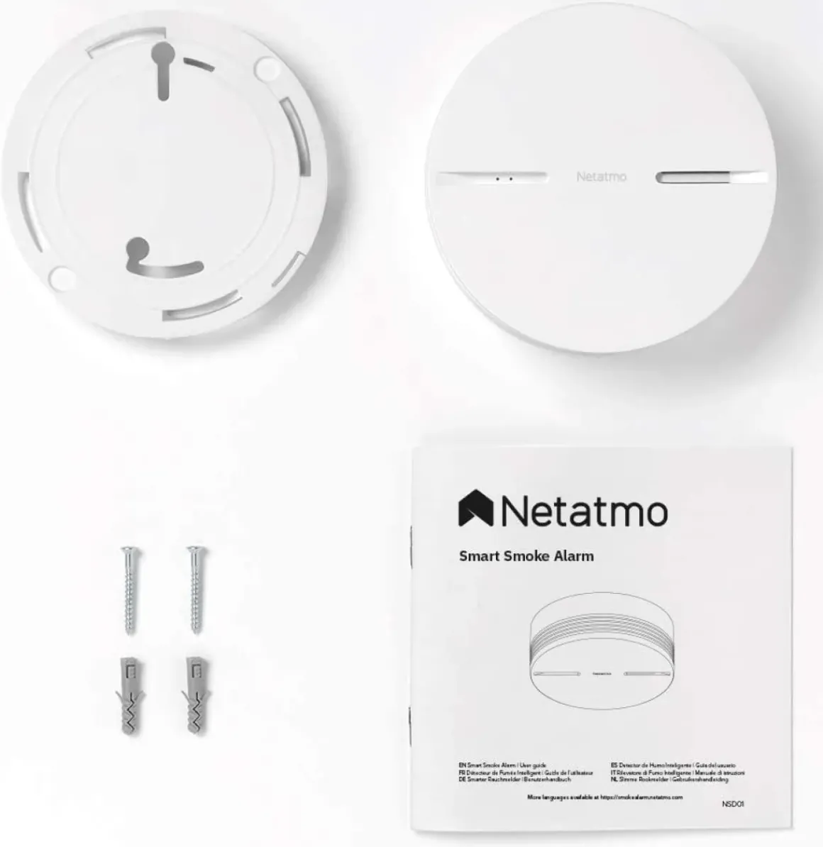 Netatmo Slimme Rookmelder Wit